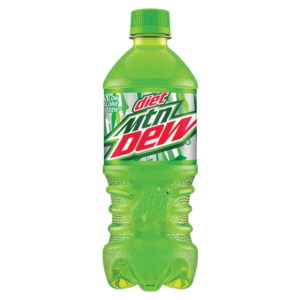 Diet Mountain Dew 20 Oz.