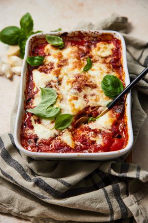 Eggplant Parmigiana Dinner